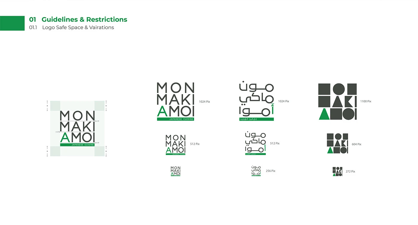 Mon Maki A Moi Logo & Guidelines 1