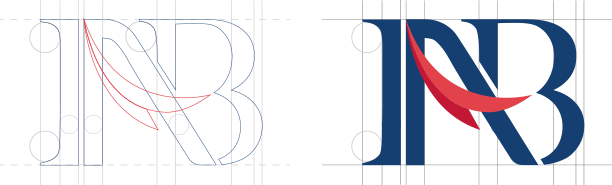 IAB logo construction