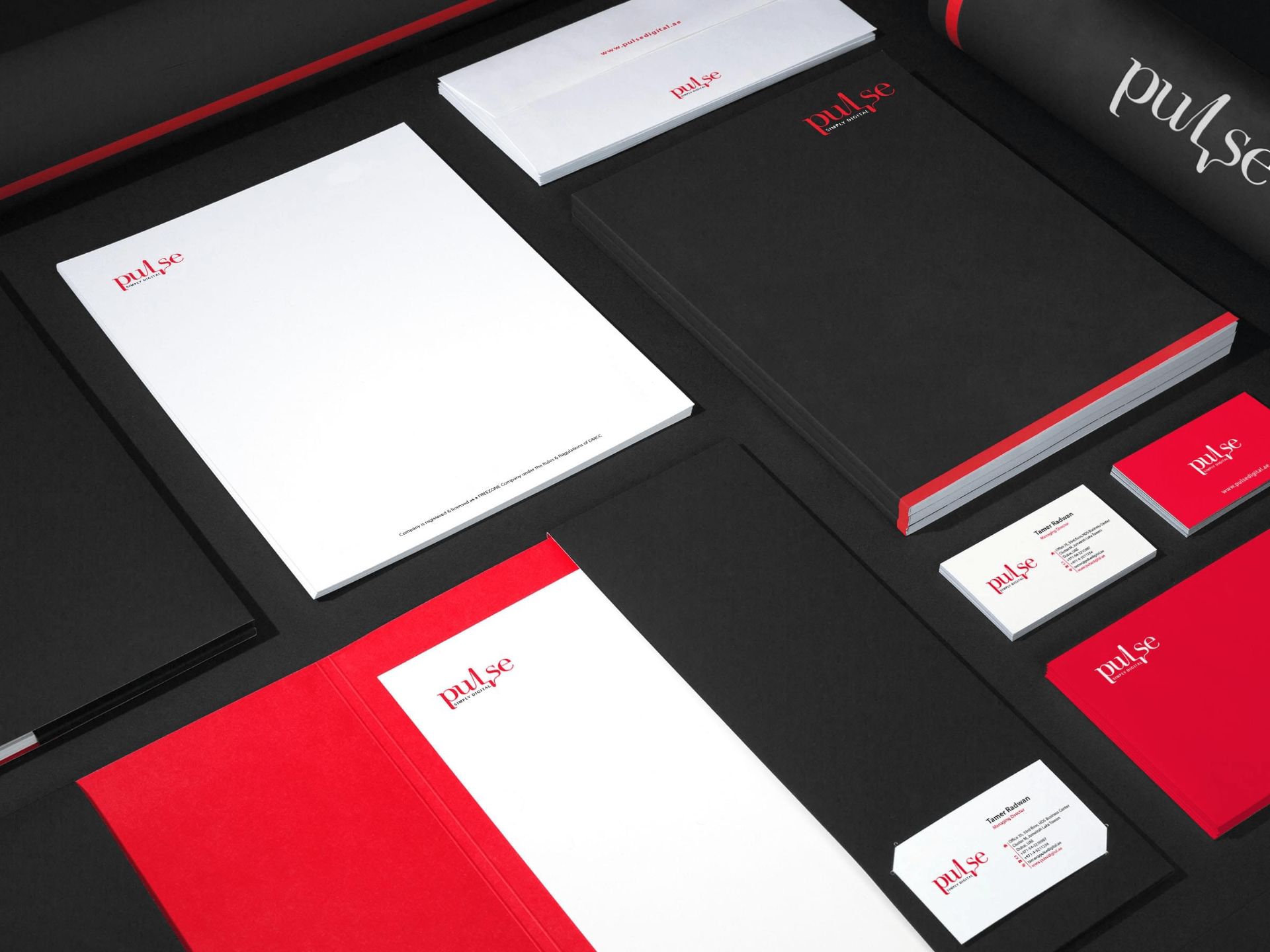 Pulse Digital complete stationery system