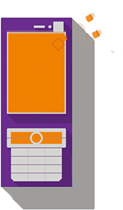 Brief phone right
